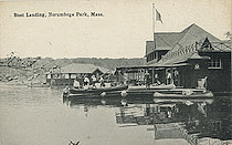 Boat Landing, Norumbega Park, Mass.