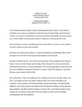 Transcript of commencement speech at the Undergraduate Student Speaker Michael Olivieri at the 2026 Suffolk University Business School commencement ceremony