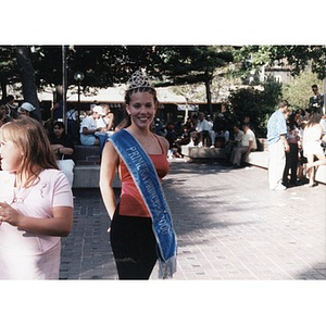 Festival Betances beauty contest winner.