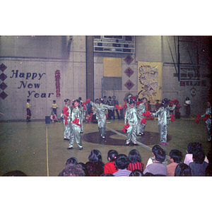 Performers at a Chinese Progressive Association New Year's event