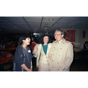 Guests attend a celebration of the Lunar New Year hosted by the Chinese Progressive Association