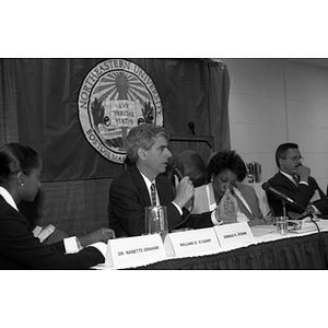 Donald K. Stearn speaks at the Ruffin Society Convocation