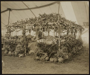 View of the Grange exhibit, Topsfield, Mass., undated