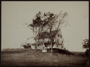 Exterior view of Rufus Choate birthplace, Choate Island, Essex, Mass., undated