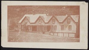 Brochure for the Pisgah Lodge, Willoughby Lake, Vermont, undated