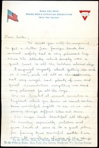 Letter from Charles E. Jackson to sister