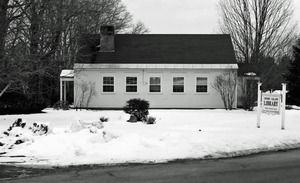 Moore-Leland Library, North Orange, Mass.: side view