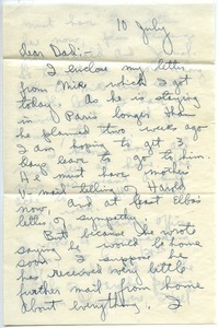 Letter from Joseph Langland to Charles M. Langland