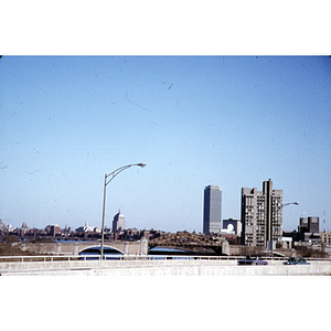 Prudential Tower from the Massachusetts Turnpike