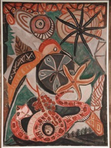 "Sea Life" Oliver Chaffee (1881-1944)