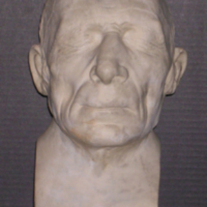 Phrenology cast of head of James "Colonel Jim" Nichols, 1832-1846