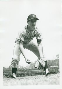 Suffolk University men's baseball player Czanowski, 1971