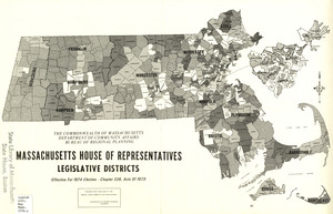 Massachusetts House of Representatives legislative districts