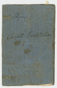 Thirty thousand dollar fund subscription booklet, 1822-1827