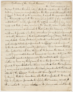 Copy of Heman Humphrey letter to the members of the Social Union, 1834 January 1