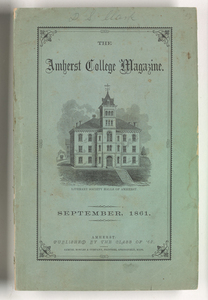 The Amherst College magazine, 1861 September