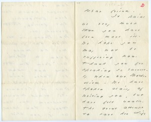 Emily Dickinson letter to James D. Clark