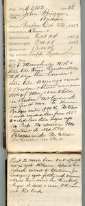 Tewksbury Almshouse Intake Record: Briggs, John