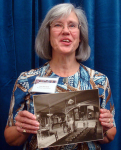 Janice Zwicker at the Waltham Mass. Memories Road Show