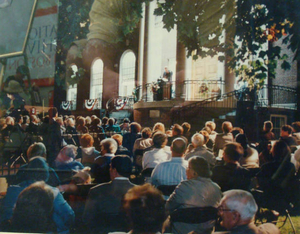 Dedication of expansion of Waltham Public Library, 1993