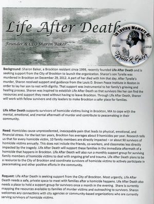 Life After Death--Tyrelle R. Baker