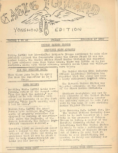 Eagle Forward (Vol. 1, No. 46), 1950 November 17