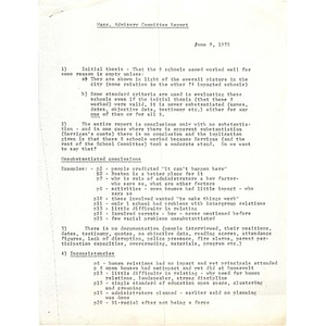 Mass. Advisory Committee report, June 9, 1975.