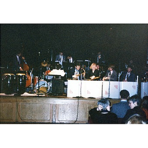 Concert at the Jorge Hernandez Cultural Center that featured Mario Bauza and the Harvard Jazz Band.