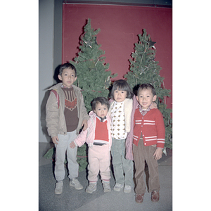 Children at a Chinese Progressive Association anniversary event