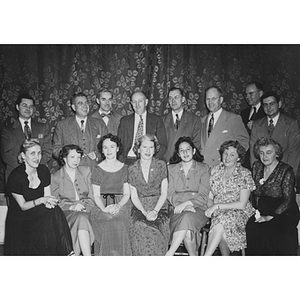 Alumni group portrait in Philadelphia, Pennsylvania