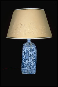 Electric Delftware Lamp