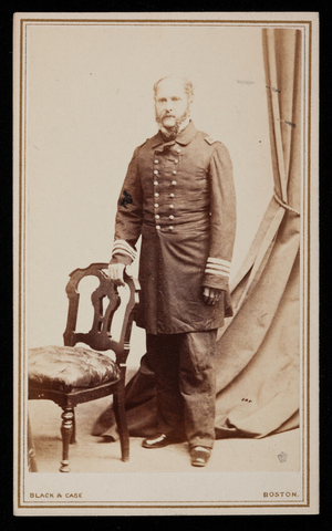 Studio portrait of Commander John Ancrum Winslow, Boston, Mass., 1861