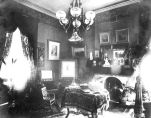 Sutton House, 45 Main St., Peabody, Mass., Music Room.