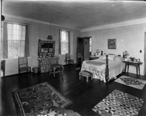 John L. Saltonstall House, Topsfield, Mass., Bedroom.