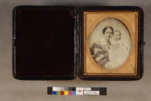 Clarissa Baxter Shattuck (Dobson) and eldest child, Fanny Dobson