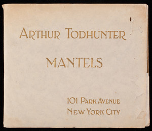 Arthur Todhunter, mantels, 101 Park Avenue, New York, New York, 1916