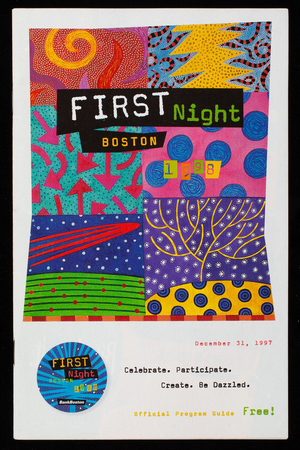 First Night Boston 1998, December 31, 1997, official program guide free! First Night Boston, Boston, Mass.