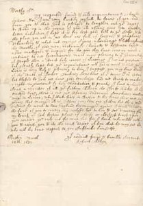 Letter from Robert Atkyn to John Leverett, 18 March 1672