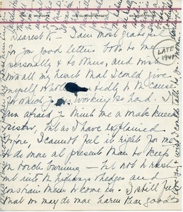 Letter from Eleanor T. C. Foote to Caleb Foote and Arthur Foote