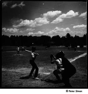 Camp Arcadia: baseball game at camp