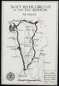 Swift River Circuit in the New Reservoir, 52 miles, designed by Waugh