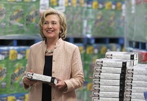 Hillary Clinton at her book signing