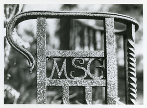 MSC banister ironwork