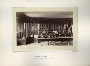 Botanical Museum, Herbarium and recitation room, Massachusetts Agricultural College