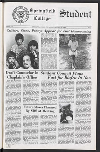 The Springfield Student (vol. 56, no. 06) Oct. 24, 1968