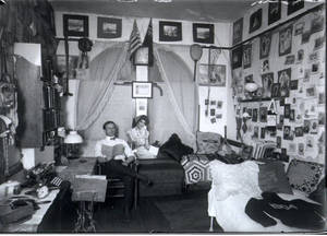 Percy Holmes Dorm Room, c. 1904