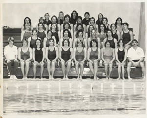 Women's Swimming Team (c. 1977-1978)