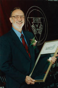 Howard G. Knuttgen with Springfield College Mirror