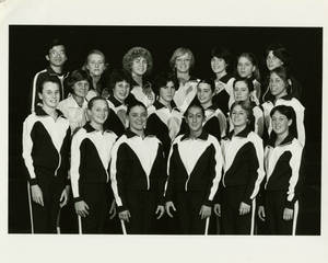 1981-1982 Springfield College women's gymnastics team