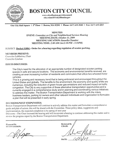 Committee on City and Neighborhood Services meeting minutes, October 13, 2009